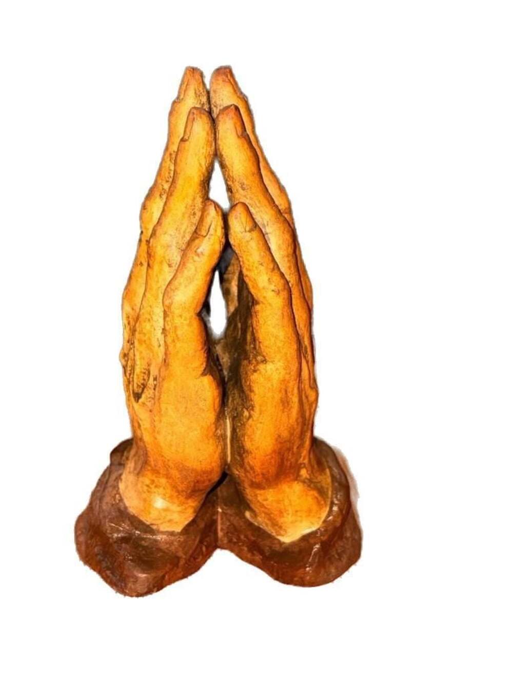 Vintage Norleans Praying Hands Ceramic Figurine